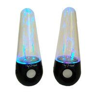 I-kool 4 Changing Colors Water Dancing Speaker Bluetooth 4.0 Wireless (Globe Black) N5