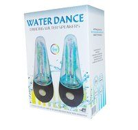 I-kool 4 Changing Colors Water Dancing Speaker Bluetooth 4.0 Wireless (Globe Black) N7