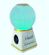 I-kool 4 Changing Colors Water Dancing Speaker Bluetooth 4.0 Wireless (Globe Black) N12