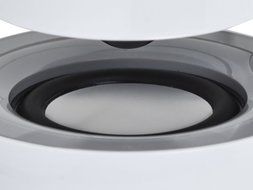 Monoprice Bluetooth Portable 360&deg; Speaker, White N3
