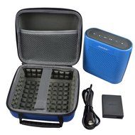 Estarer Hard Bag Case for Bose Soundlink Color Wireless Bluetooth Speaker-Sponge Black N6