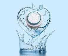 Speaker Waterproof IPX7 Bluetooth for shower &amp; bath ,,stereo,handsfree