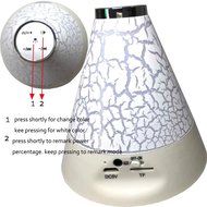 BraveGo Colorful Wireless Bluetooth Speaker with Color Changing LED Night Light TF Card FM Radio Handfree AUX... N4