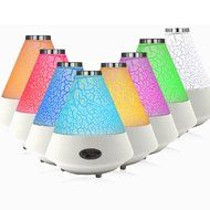 BraveGo Colorful Wireless Bluetooth Speaker with Color Changing LED Night Light TF Card FM Radio Handfree AUX... N5