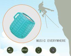 Monstercube Music Bomb Water Resistant Bluetooth 3.0 Shower Speaker, Handsfree Portable Speakerphone with Built-in... N3