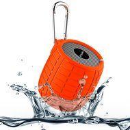 Monstercube Music Bomb Water Resistant Bluetooth 3.0 Shower Speaker, Handsfree Portable Speakerphone with Built-in... N12