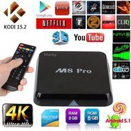 Mansy Genuine KODI(XBMC) M8PRO RK3368 Octa-core Smart Android TV Box 1080p Hdmi 4K Free Live sport Movies