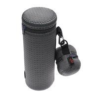 Lightning Power &ndash; Lycra Zipper Carrying Case Bag for Amazon Echo Speaker &amp; Charger (Gray)