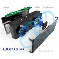 Portable Speakers, Aolaifo Wireless Speakers with Enhanced Base Dual 10W Driver IPX5 Water Resistant Aluminum... N3