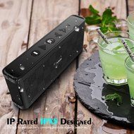 Portable Speakers, Aolaifo Wireless Speakers with Enhanced Base Dual 10W Driver IPX5 Water Resistant Aluminum... N4