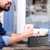 Portable Speakers, Aolaifo Wireless Speakers with Enhanced Base Dual 10W Driver IPX5 Water Resistant Aluminum... N7