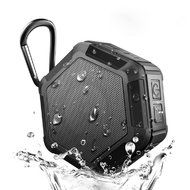 BEW Waterproof Portable Bluetooth Speaker for Outdoor or Shower (Black)