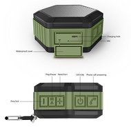 BEW Waterproof Portable Bluetooth Speaker for Outdoor or Shower (Black) N8
