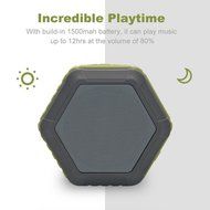 BEW Waterproof Portable Bluetooth Speaker for Outdoor or Shower (Black) N9