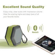 BEW Waterproof Portable Bluetooth Speaker for Outdoor or Shower (Black) N10