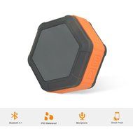 BEW Waterproof Portable Bluetooth Speaker for Outdoor or Shower (Black) N16