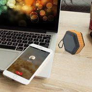 BEW Waterproof Portable Bluetooth Speaker for Outdoor or Shower (Black) N19