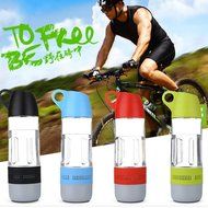 LarKoo 2 in 1 Water Bottle Wireless Bluetooth Speakers Outdoor Indoor Portable Waterproof Bike Riding Rechargeable... N9