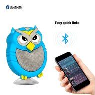 HappyCell&reg; Owl Speaker Mini Super-Portable Wireless Bluetooth Speaker with Hands-free Speakerphone Built-in Mic...