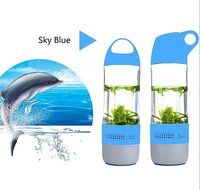 YIKD Outdoor Sport water Bottle Bluetooth speaker 2 in 1 400ml Bottle Portable 10m Wireless Bluetooth 3.0 Speaker... N2