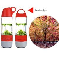 YIKD Outdoor Sport water Bottle Bluetooth speaker 2 in 1 400ml Bottle Portable 10m Wireless Bluetooth 3.0 Speaker... N4