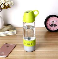 YIKD Outdoor Sport water Bottle Bluetooth speaker 2 in 1 400ml Bottle Portable 10m Wireless Bluetooth 3.0 Speaker... N5