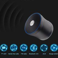Solarphy Portable Bluetooth Speakers Wireless Stereo Subwoofer Support TF Card, Hands-free Calls, FM Radio Mini...