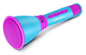 LiMiTeD Too LBT502BLPK Wireless Microphone Bluetooth Speaker, Sing Along with you Favorite Music, Blue/pink