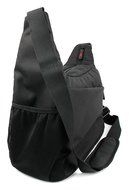 DURAGADGET Premium Quality Satchel-Style Messenger Bag in Black &amp; Orange for Sony SRS- X5 Bluetooth Compatible... N2