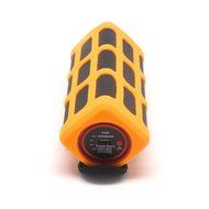 SINOBAND&reg; S400 Waterproof, Dustproof and Shockproof Portable Stereo Power Bank Bluetooth Speaker in Orange, Bluetooth...
