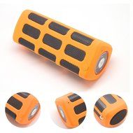 SINOBAND&reg; S400 Waterproof, Dustproof and Shockproof Portable Stereo Power Bank Bluetooth Speaker in Orange, Bluetooth... N3