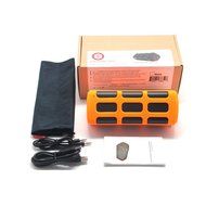 SINOBAND&reg; S400 Waterproof, Dustproof and Shockproof Portable Stereo Power Bank Bluetooth Speaker in Orange, Bluetooth... N6