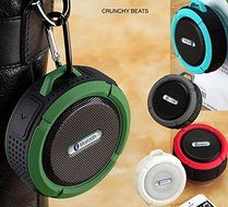 Crucnchy Beats: Water-resistant, Wireless, Bluetooth Speaker with Suction Cup attachment. NEW Speaker phone function... N7