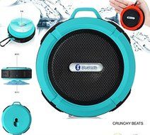 Crucnchy Beats: Water-resistant, Wireless, Bluetooth Speaker with Suction Cup attachment. NEW Speaker phone function... N8