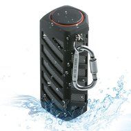 GSWORDY Portable Wireless Bluetooth Speaker Outdoor Waterproof with Power Bank, Enhanced Bass Sound,Compatible...