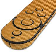 Skinomi TechSkin - Google Nexus Player Gold Carbon Fiber Full Body Skin Protector / Front &amp; Back Wrap / Premium... N5