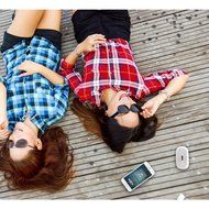 ACCMOR Ultra-portable Bluetooth Speakers, Wireless Stereo Loudspeaker With Holder &amp; Power Bank, Up to 12 hours... N14