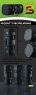 S-Box Speakers Best Bluetooth Speaker - Portable Shockproof Waterproof Wireless Speakers with Built in Microphone... N6