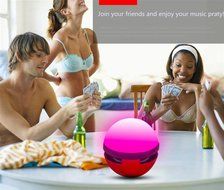 Pokemon Go Bluetooth Speaker with Colorful Flashing, Mini Portable Wireless Speaker with Build-in Microphone and... N7