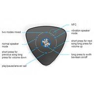 Obsidian Wireless Surface Vibration Speaker 36 Watt Powerful Bass Touch Control, Aluminum Metal Housing Indoor... N3