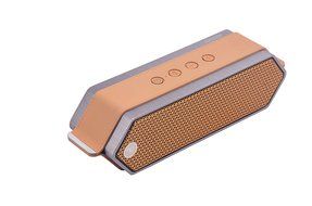 Dreamwave HARMONY Copper/Camel/Brushed Aluminum Wireless Premium Bluetooth Speaker