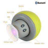 Sudroid Mushroom Mini Wireless Portable Bluetooth 4.1 Speakers with Mic for Iphone Ipad Laptop Samsung HTC Lg... N26