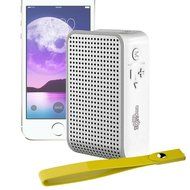 Portable Bluetooth Speaker - Wireless, Compact &amp; Rechargeable Mini Speaker System by ampmob gear &ndash; High Quality...