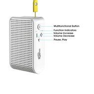 Portable Bluetooth Speaker - Wireless, Compact &amp; Rechargeable Mini Speaker System by ampmob gear &ndash; High Quality... N3