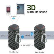Hapyia Waterproof Wireless Bluetooth Speaker - Black N2