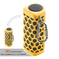 Hapyia Waterproof Wireless Bluetooth Speaker - Black N7