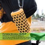 Hapyia Waterproof Wireless Bluetooth Speaker - Black N12