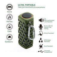 Hapyia Waterproof Wireless Bluetooth Speaker - Black N15