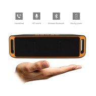 HugeTree Bluetooth Speaker - Surround Sound Wireless Speaker with Built-in Hands Free Mic (BULE) N4