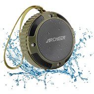 Archeer Waterproof Speaker Portable Outdoor Bluetooth Speaker with Bass, 6 Hour Playtime 5W Driver, A105 Black N10